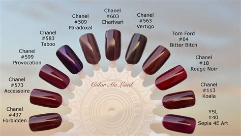 chanel black nail polish uk|Chanel nails color chart.